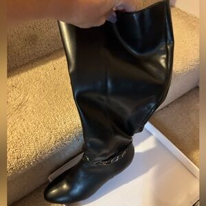 High Black Boots